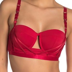 Brand new red Felina bra